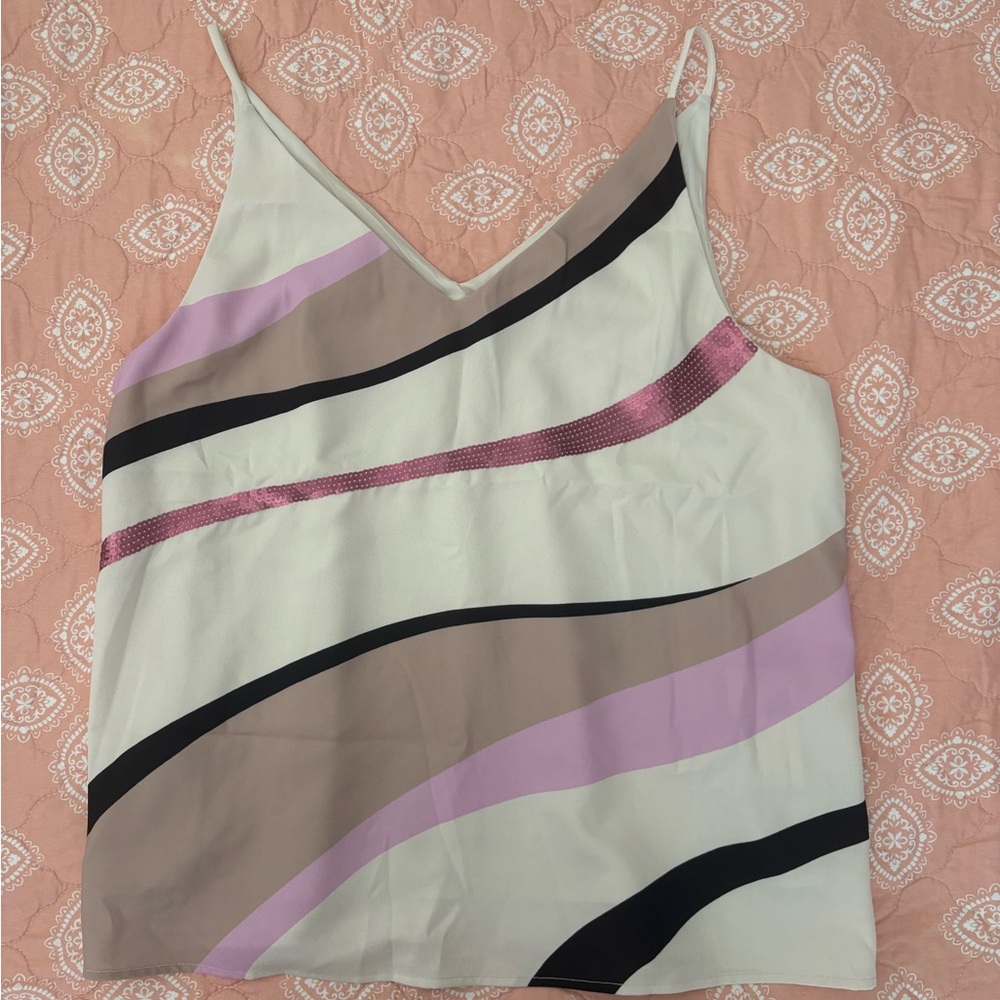 Elegant Striped Women's Camisole